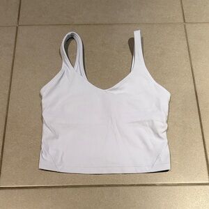 lululemon athletica Light Blue Tank Top